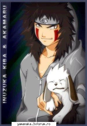 kiba e sweet...si akamaru e cel mai dragutz kiba inuzuka si akamaru